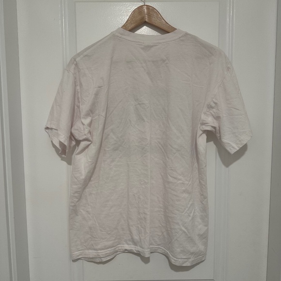 Santorini Greece Graphic Tee White Size Medium Cotton Short Sleeve Shirt - Picture 4 of 5